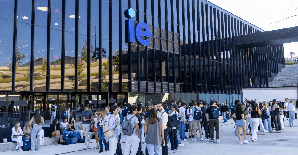 Front view of IE University